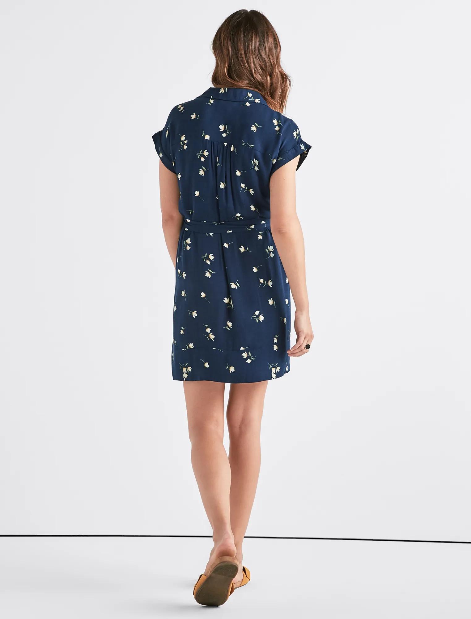 FLORAL SHIRT DRESS, image 3