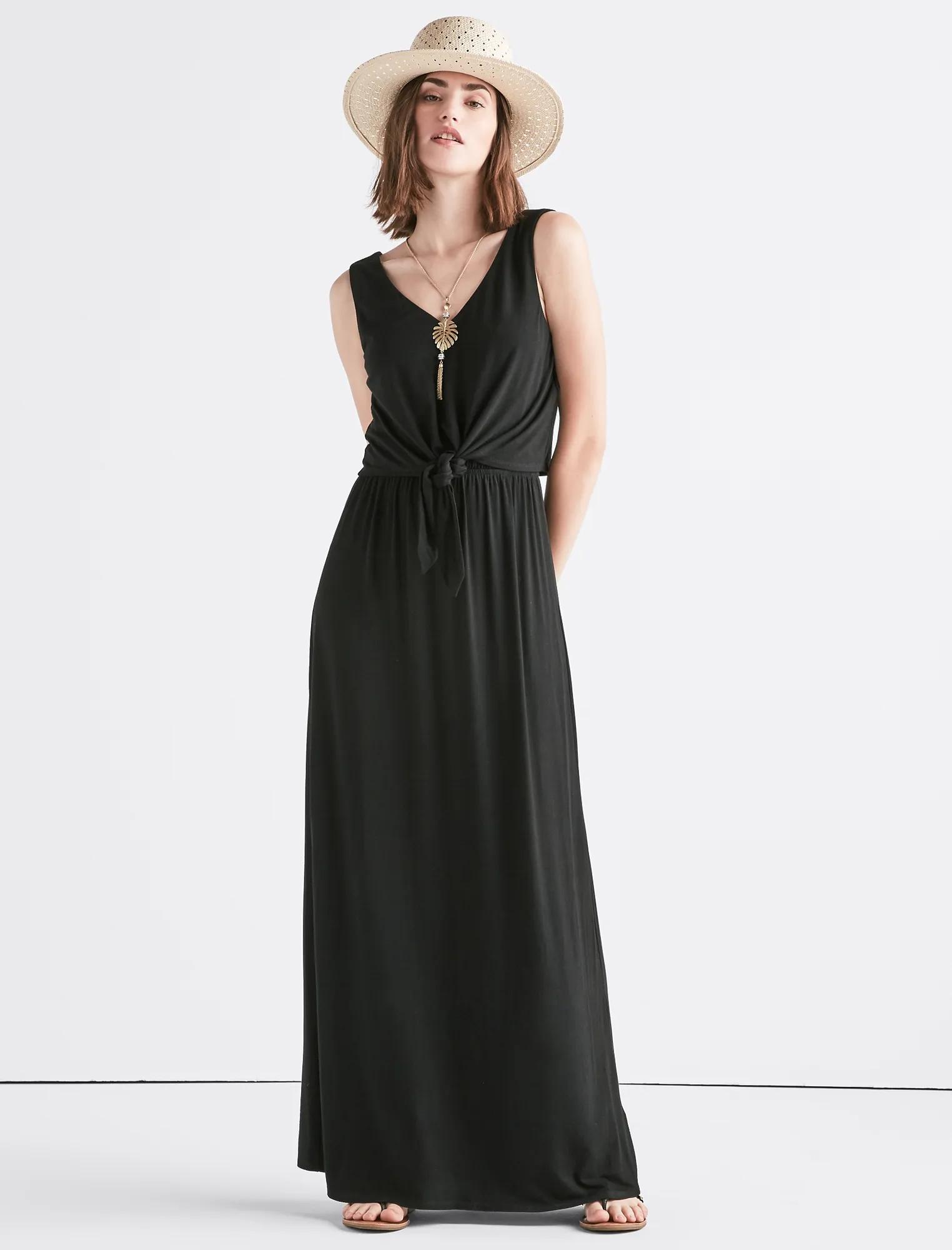 KNIT MAXI DRESS, image 2