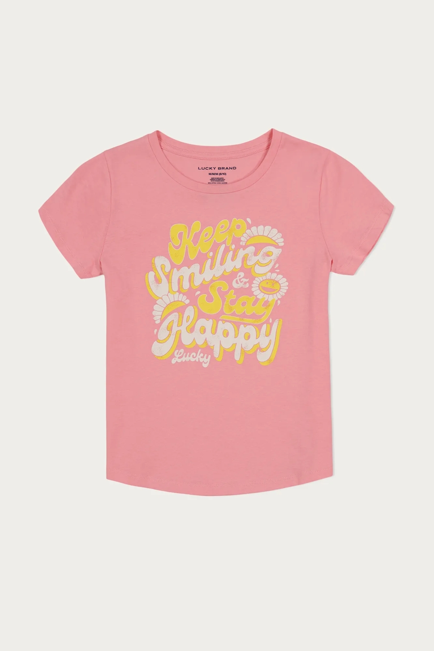 GIRLS KEEP SMILING TEE, image 2