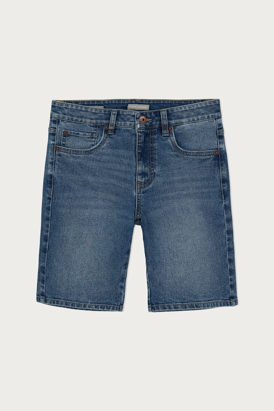 BOYS 5 POCKET DENIM SHORT, image 2