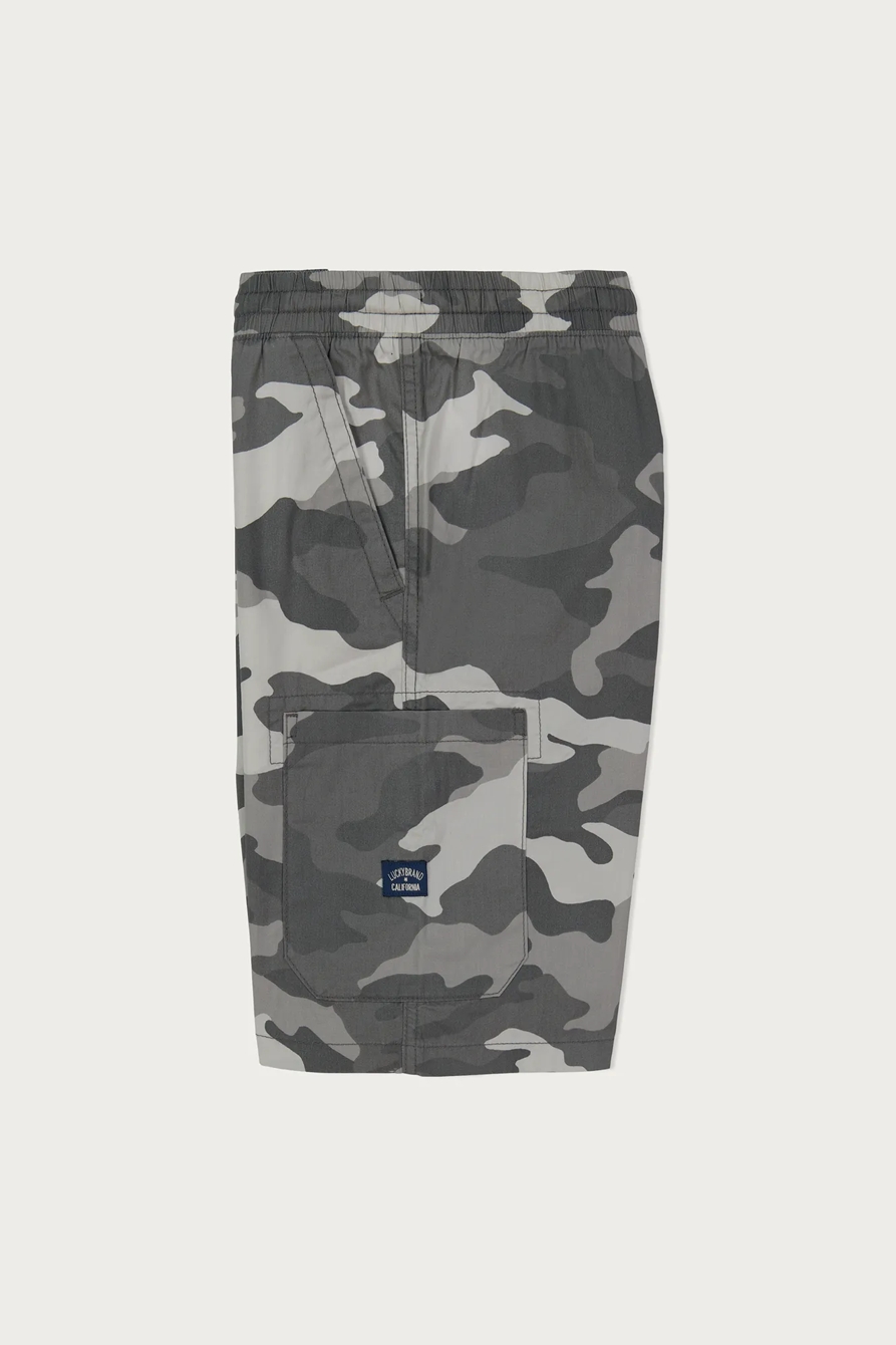 BOYS CAMO PULL ON SHORTS, image 2