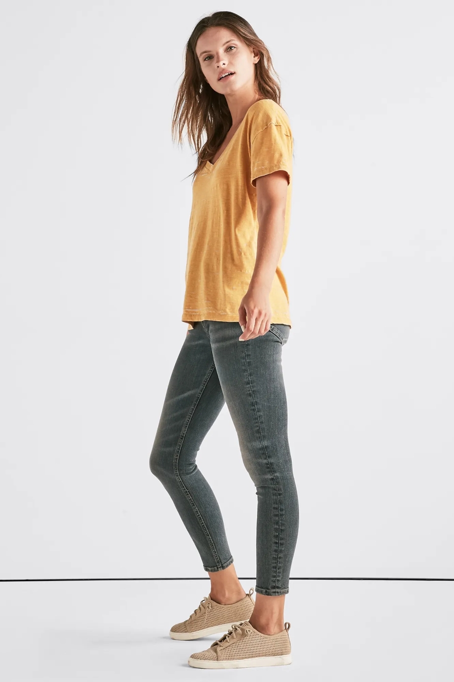 VENICE BURNOUT V-NECK TEE | Lucky Brand
