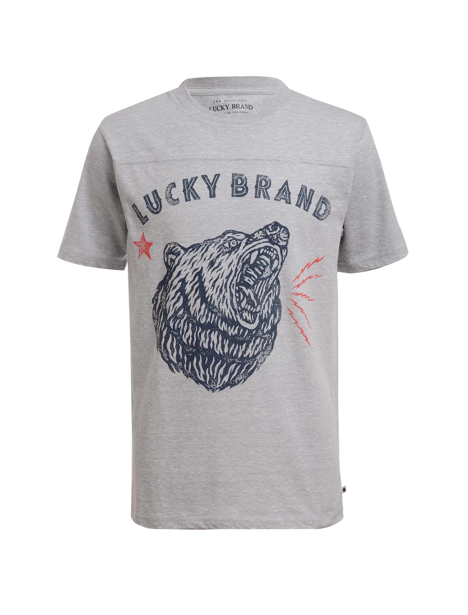 LITTLE BOYS 5-7 BEAR HEAD TEE, image 1