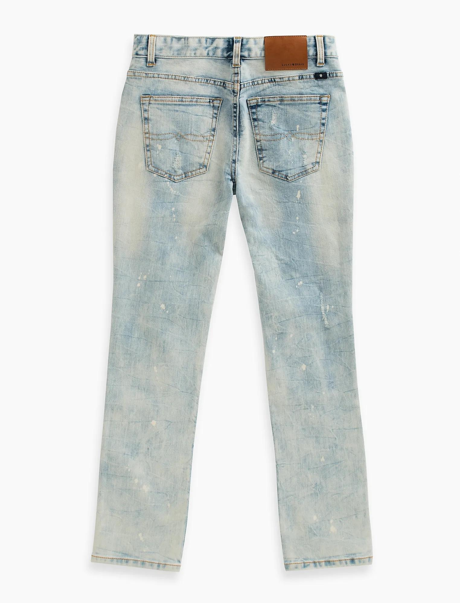DENIM PANTS WITH PAINT SPLATTER, image 2