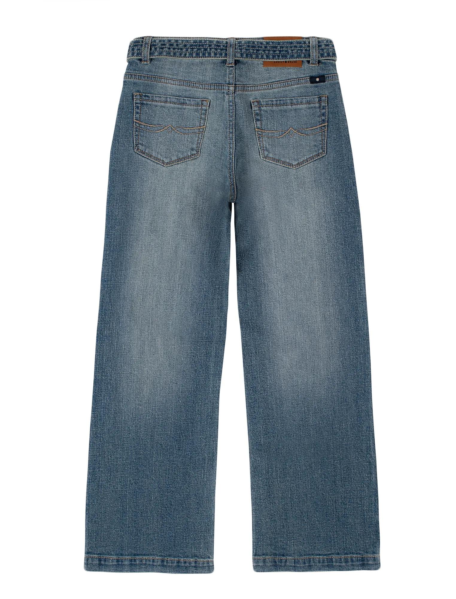 GIRLS 7-16 TAVI WIDE LEG JEANS, image 2