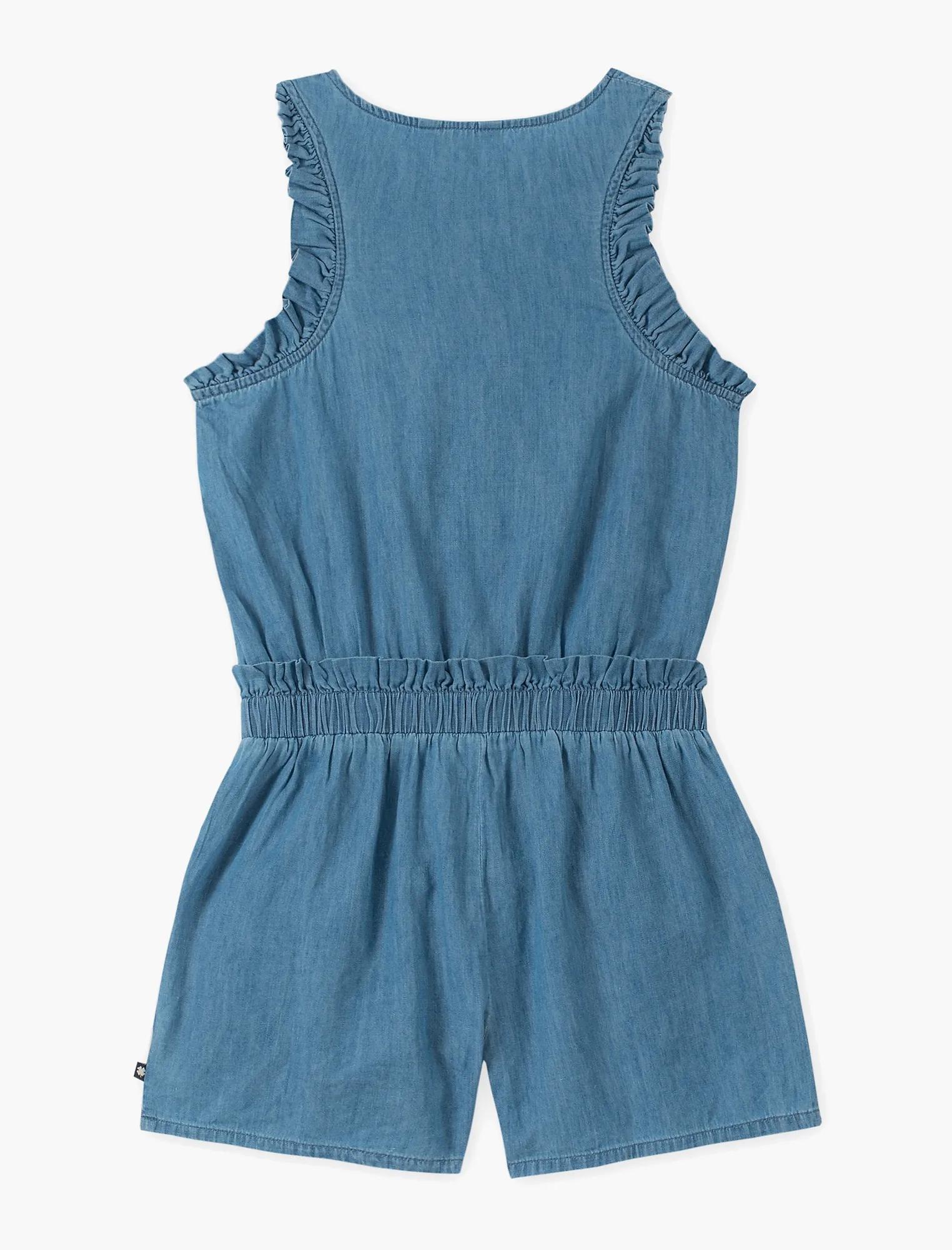 LITTLE GIRLS 5-6X PEARL ROMPER, image 2