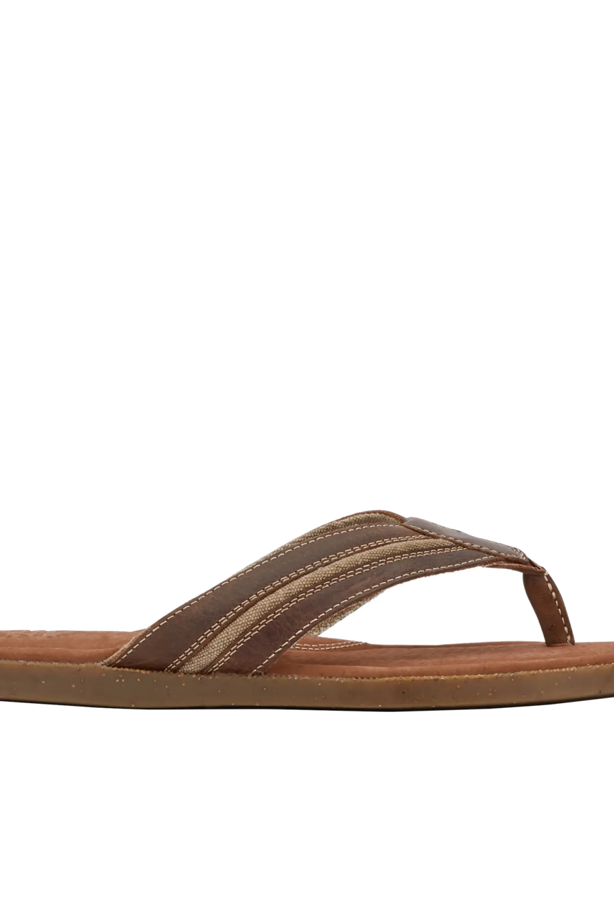 LAWLOR LEATHER FLIP FLOP SANDAL, image 2