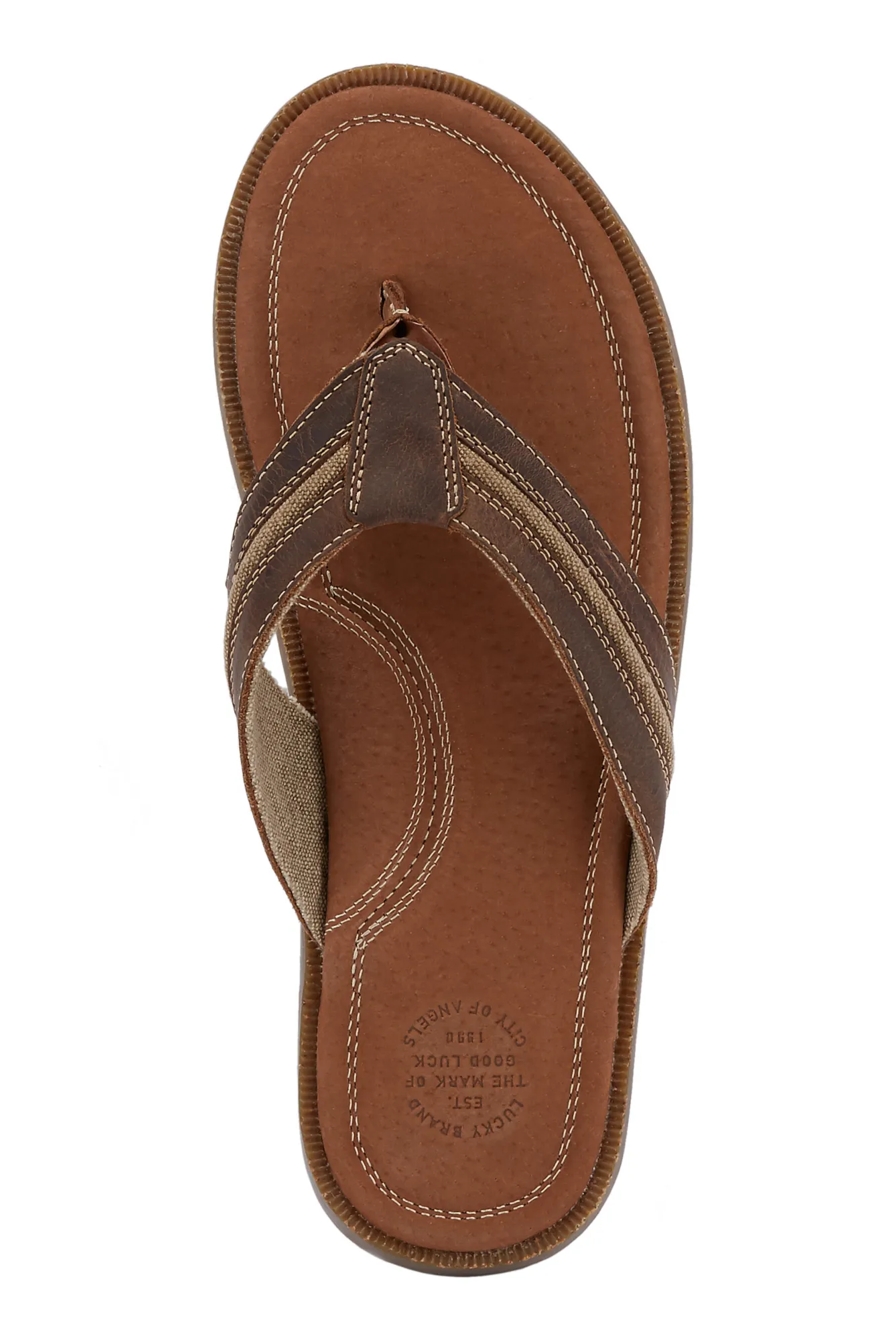 LAWLOR LEATHER FLIP FLOP SANDAL, image 4