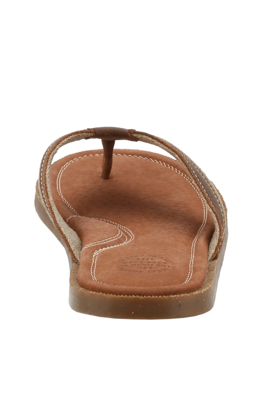 LAWLOR LEATHER FLIP FLOP SANDAL, image 5