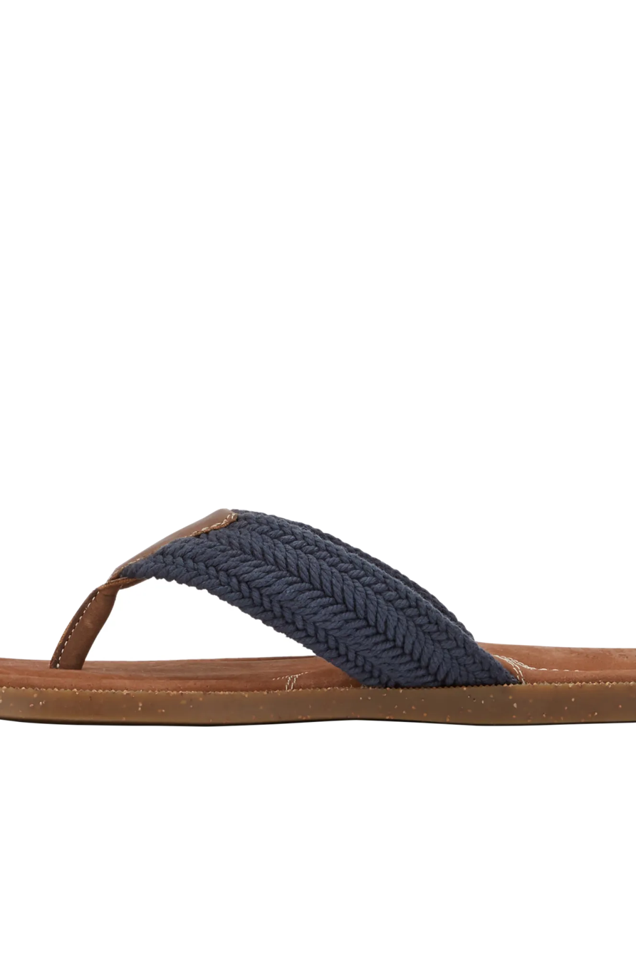 LENNON WOVEN FLIP FLOP SANDAL, image 3