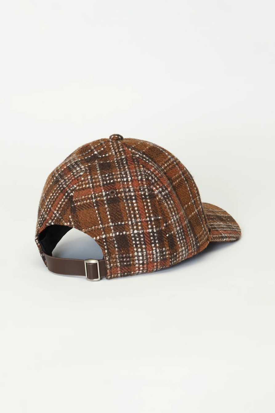 PLAID BASEBALL CAP, image 2