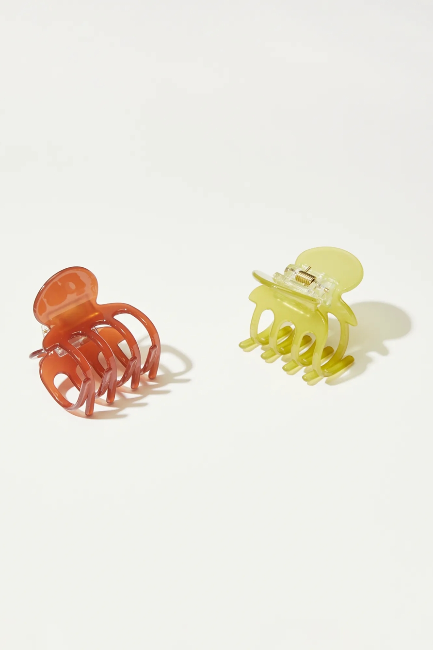 SOLID RESIN CLAW CLIP SET, image 2