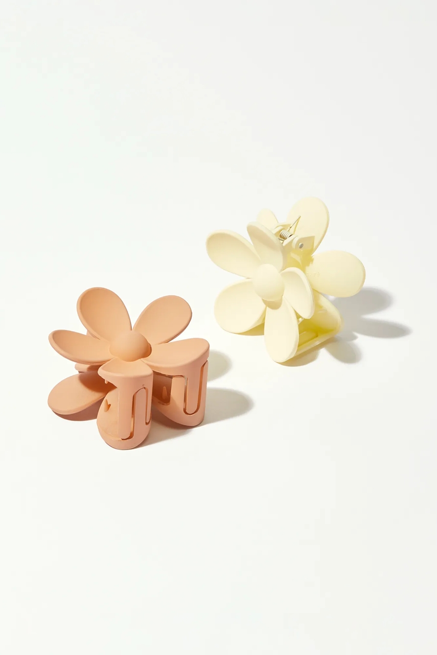 FLOWER CLAW CLIP SET, image 2