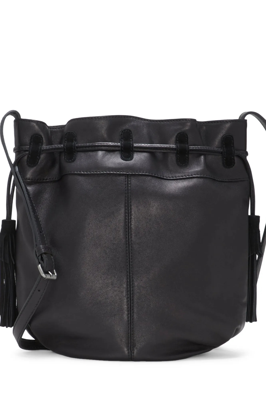 SEREN LEATHER BUCKET BAG, image 2
