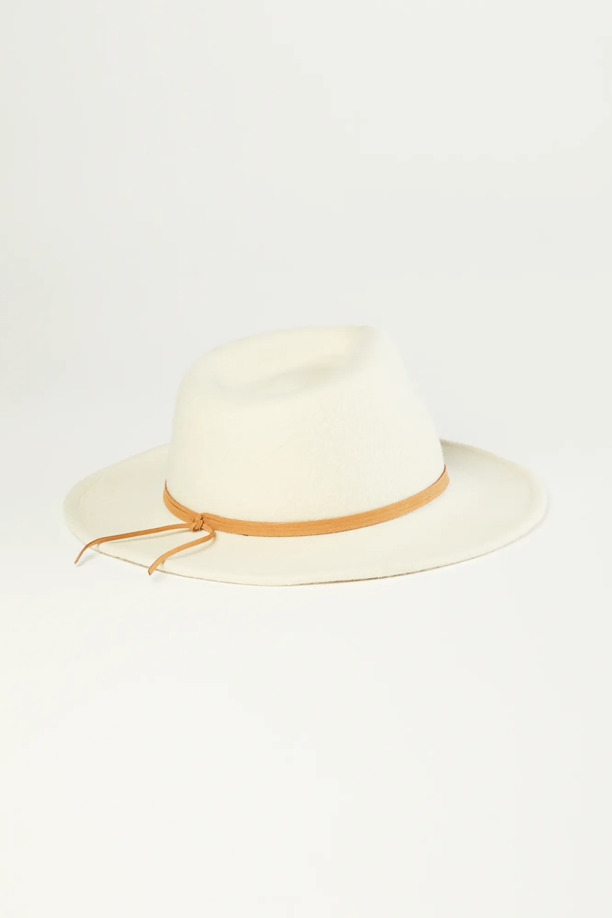 LEATHER TIE COWBOY HAT, image 2