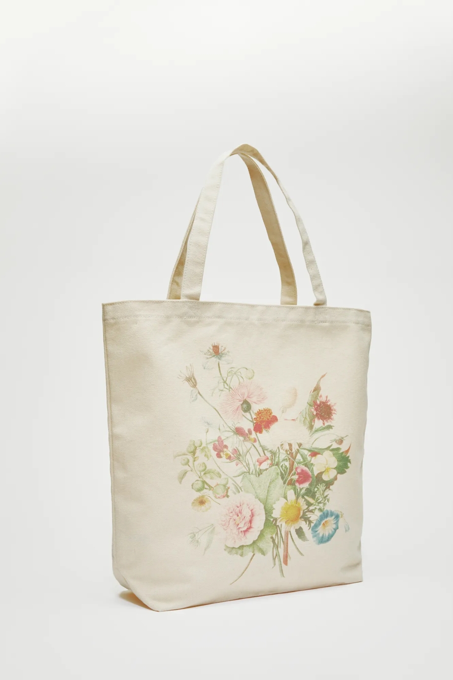 Lucky Bouquet Canvas Tote, image 2