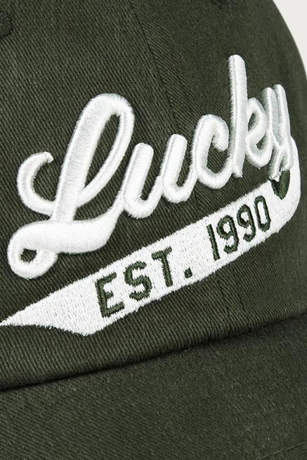 Lucky 1990 Embroidered Dad Hat, image 3