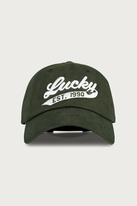Lucky 1990 Embroidered Dad Hat, image 4