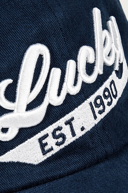Lucky 1990 Embroidered Dad Hat, image 3