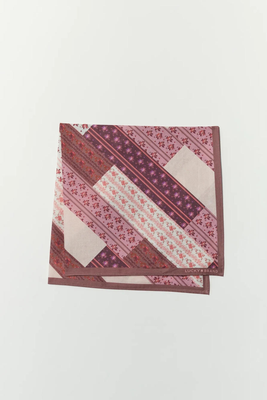 QUILT PRINT BANDANA, image 2