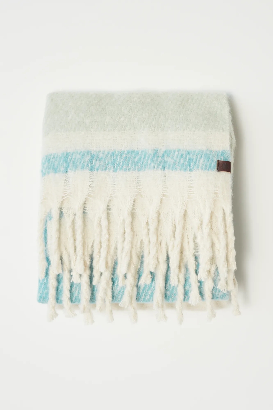 CHUNKY STRIPE BLANKET SCARF, image 2