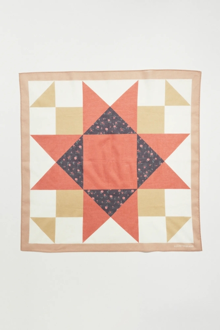 QUILT SQUARE BANDANA, image 1
