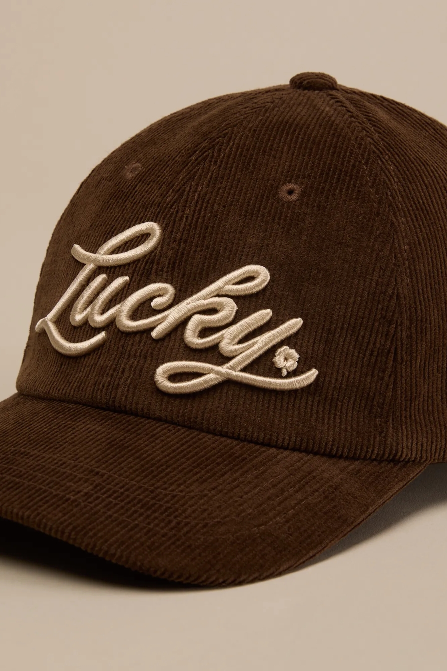 LUCKY CORDUROY CAP, image 3