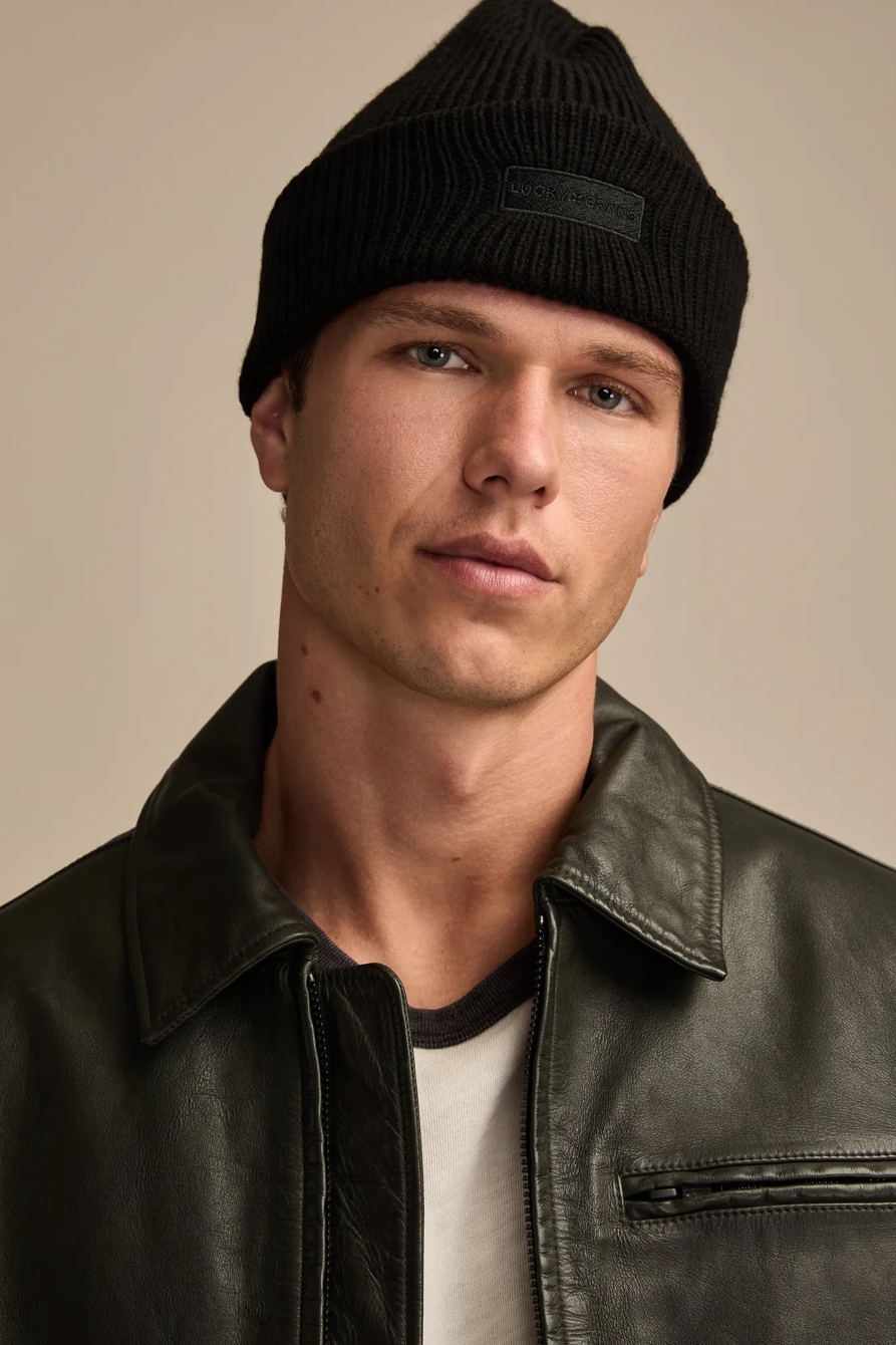 SOLID KNIT BEANIE, image 2