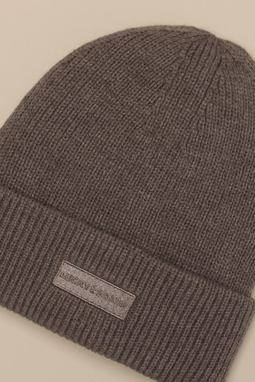 SOLID KNIT BEANIE, image 3