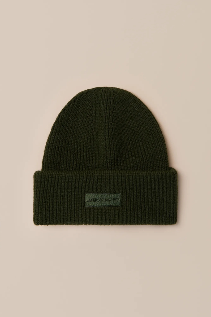 SOLID KNIT BEANIE, image 2