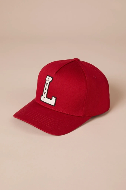 LUCKY VINTAGE EMBROIDERED BASEBALL CAP, image 1
