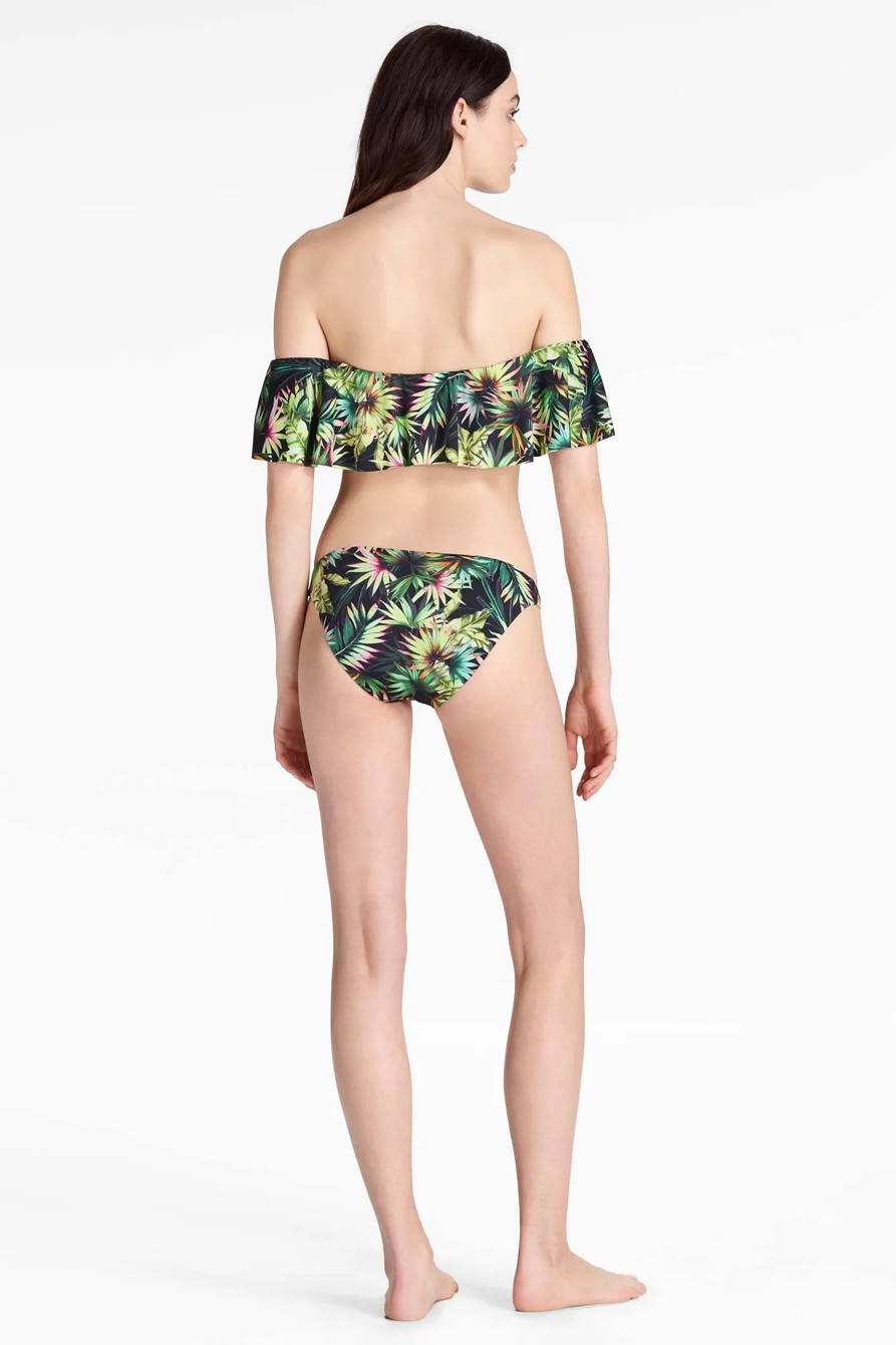 COASTAL PALMS OFF THE SHOULDER BANDEAU TOP, image 3