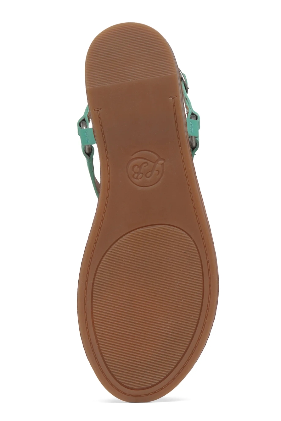 ABELL LEATHER FLAT SANDAL, image 6