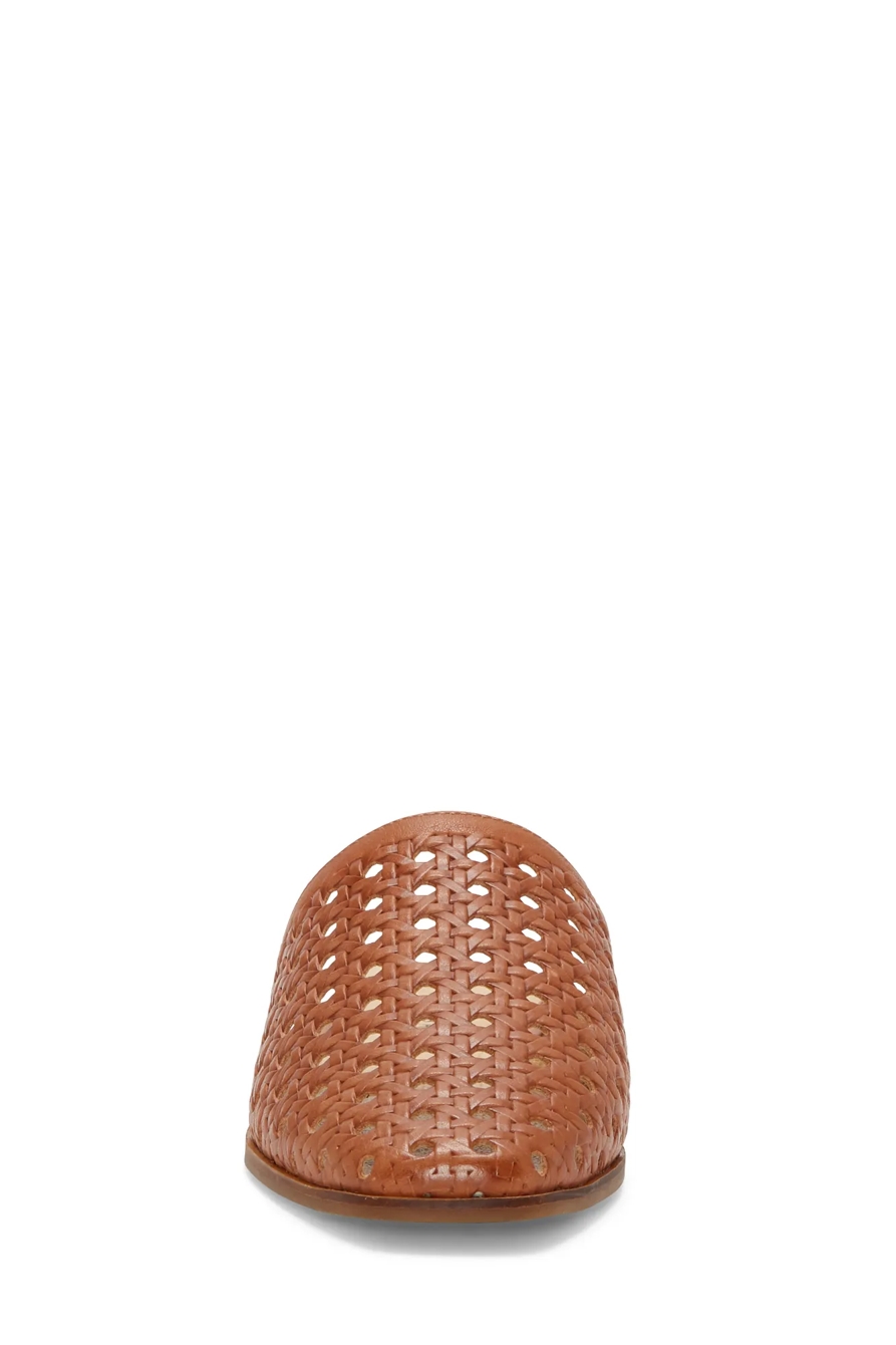 ACASIA LEATHER SLIDE FLAT, image 3