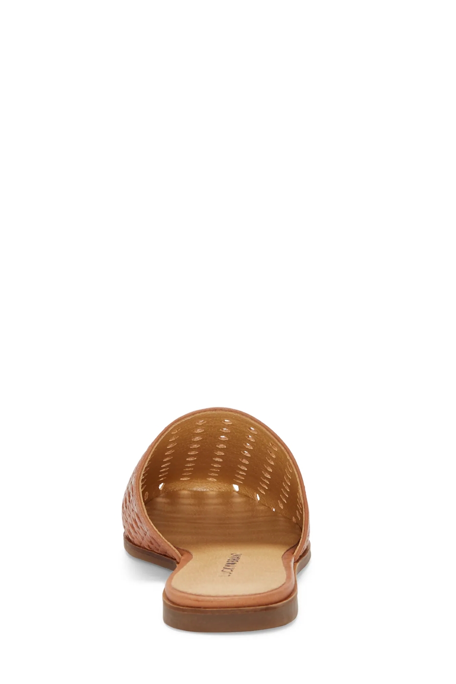 ACASIA LEATHER SLIDE FLAT, image 4