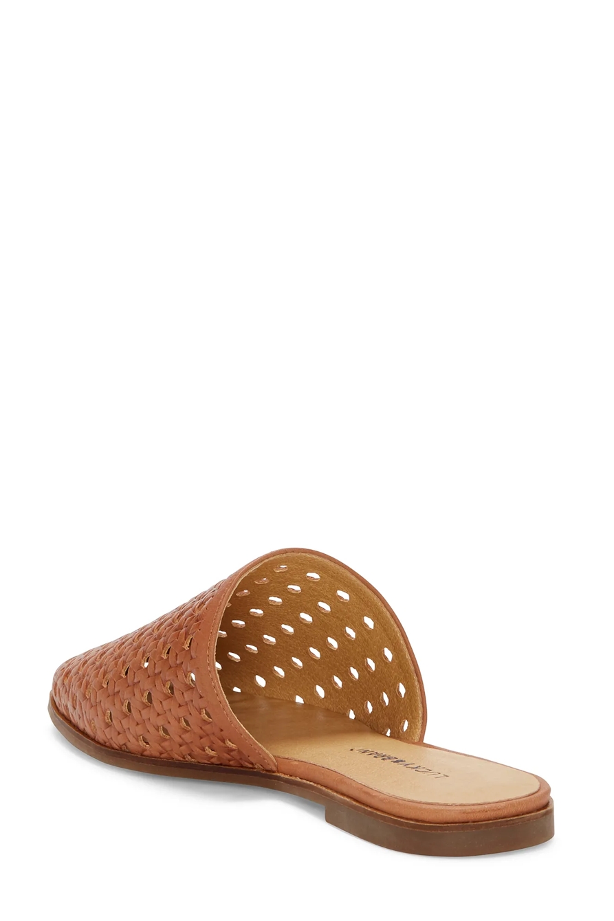 ACASIA LEATHER SLIDE FLAT, image 5