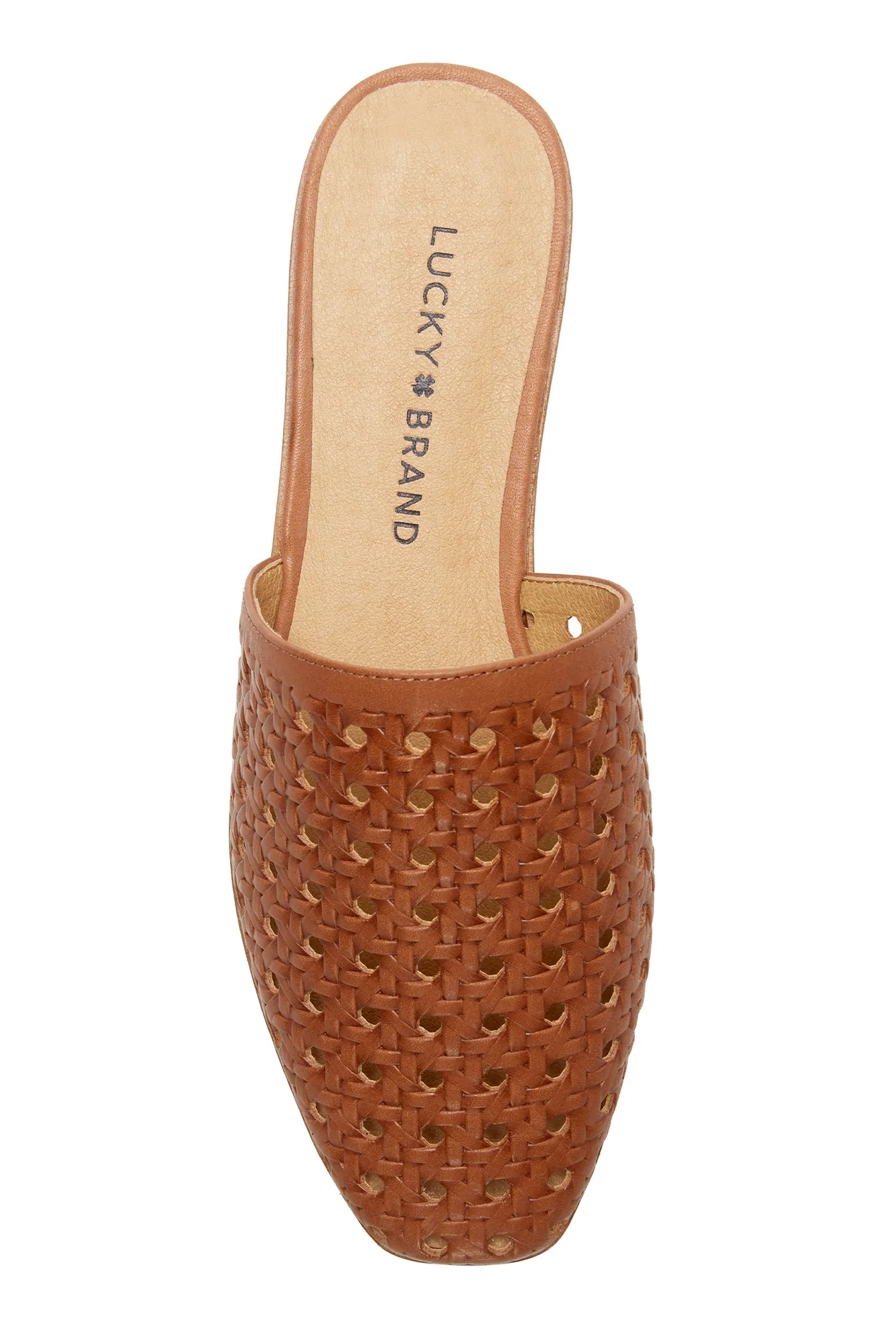 ACASIA LEATHER SLIDE FLAT, image 7