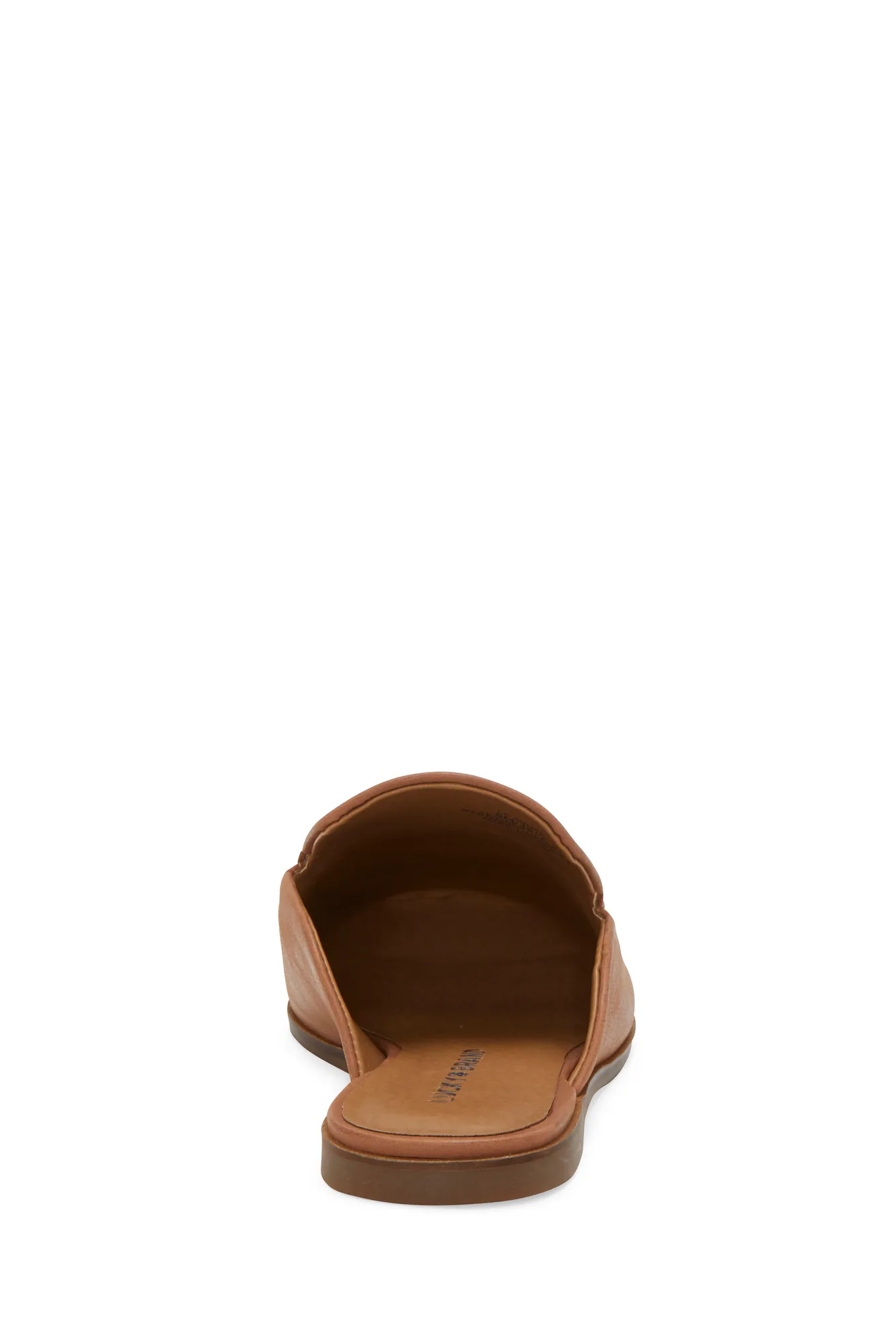 AGNAE LEATHER FLAT SLIDE, image 5