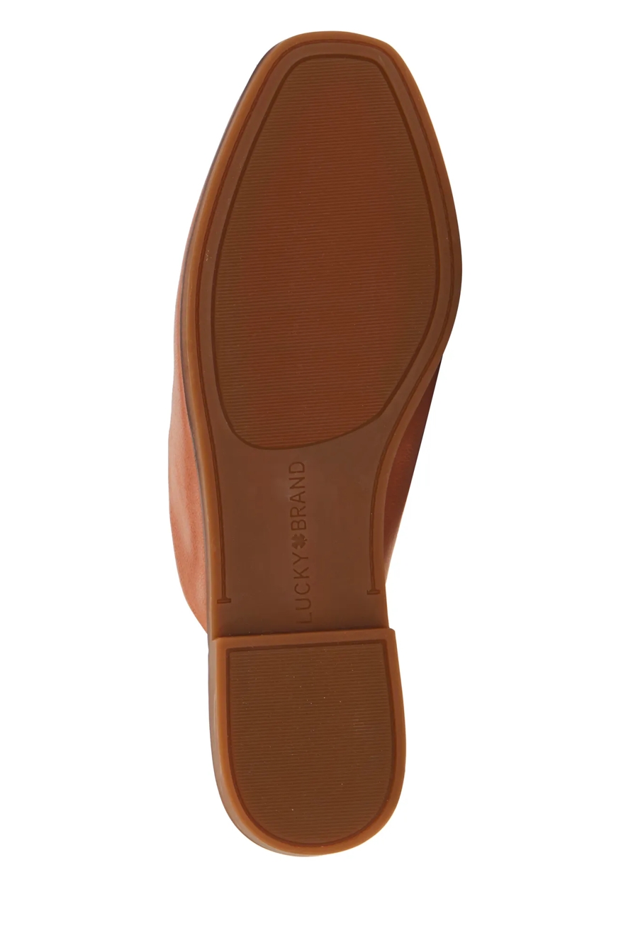 AGNAE LEATHER FLAT SLIDE, image 7