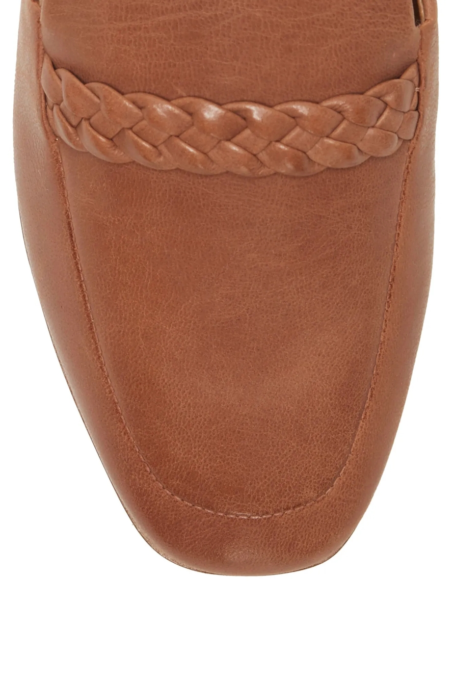 AGNAE LEATHER FLAT SLIDE, image 8