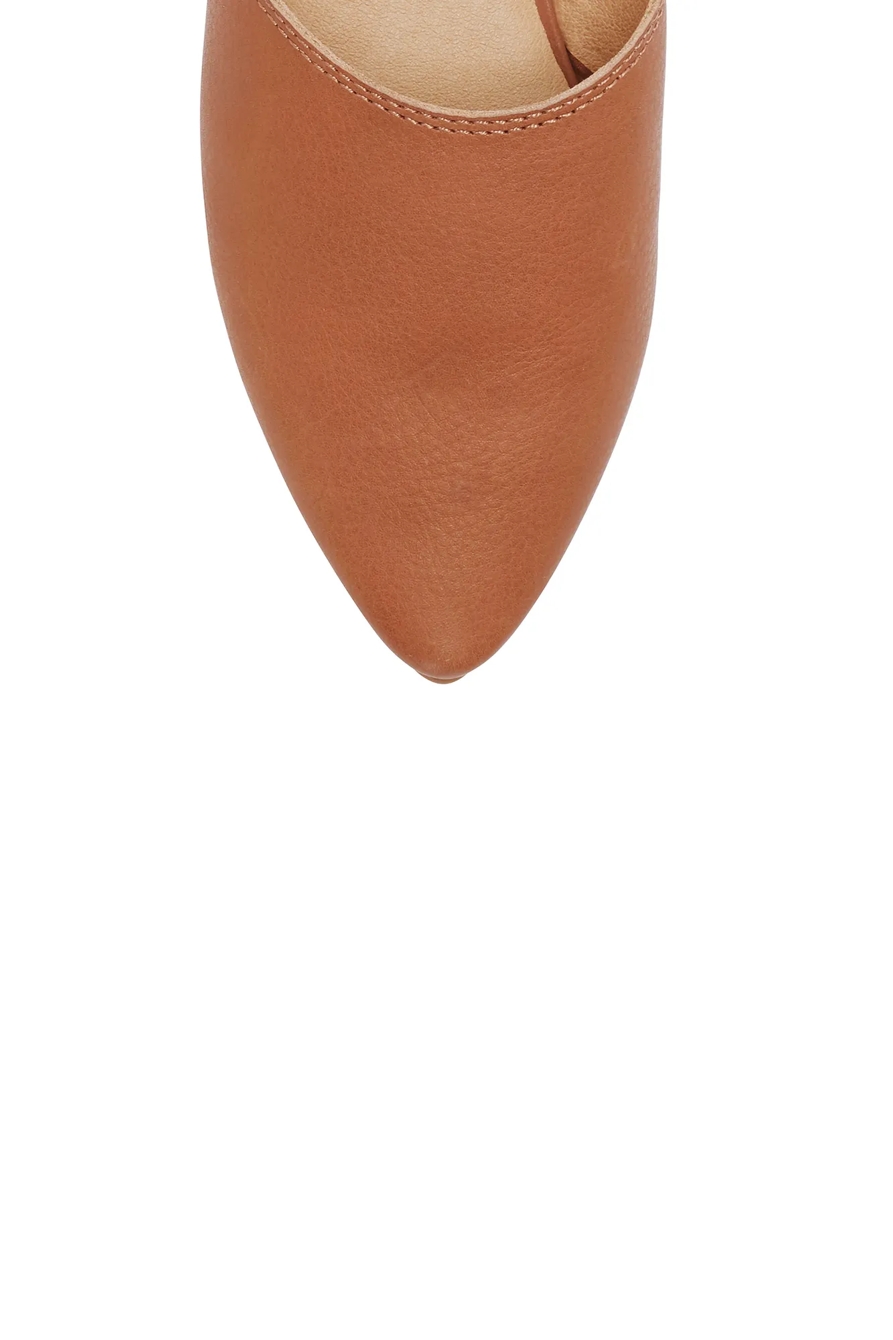 BAREISHA LEATHER FLAT SLIDES, image 7