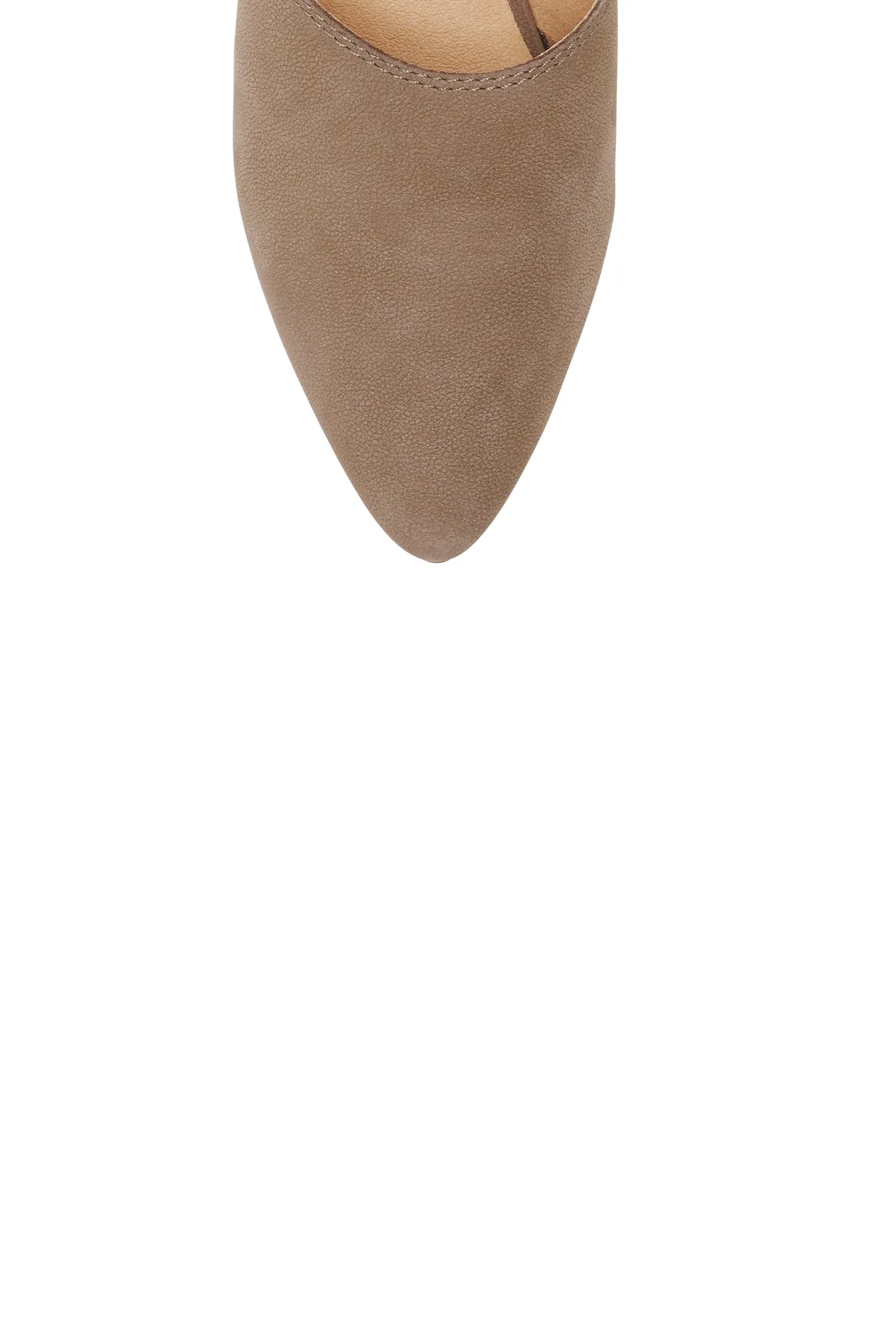 BAREISHA LEATHER FLAT SLIDES, image 7