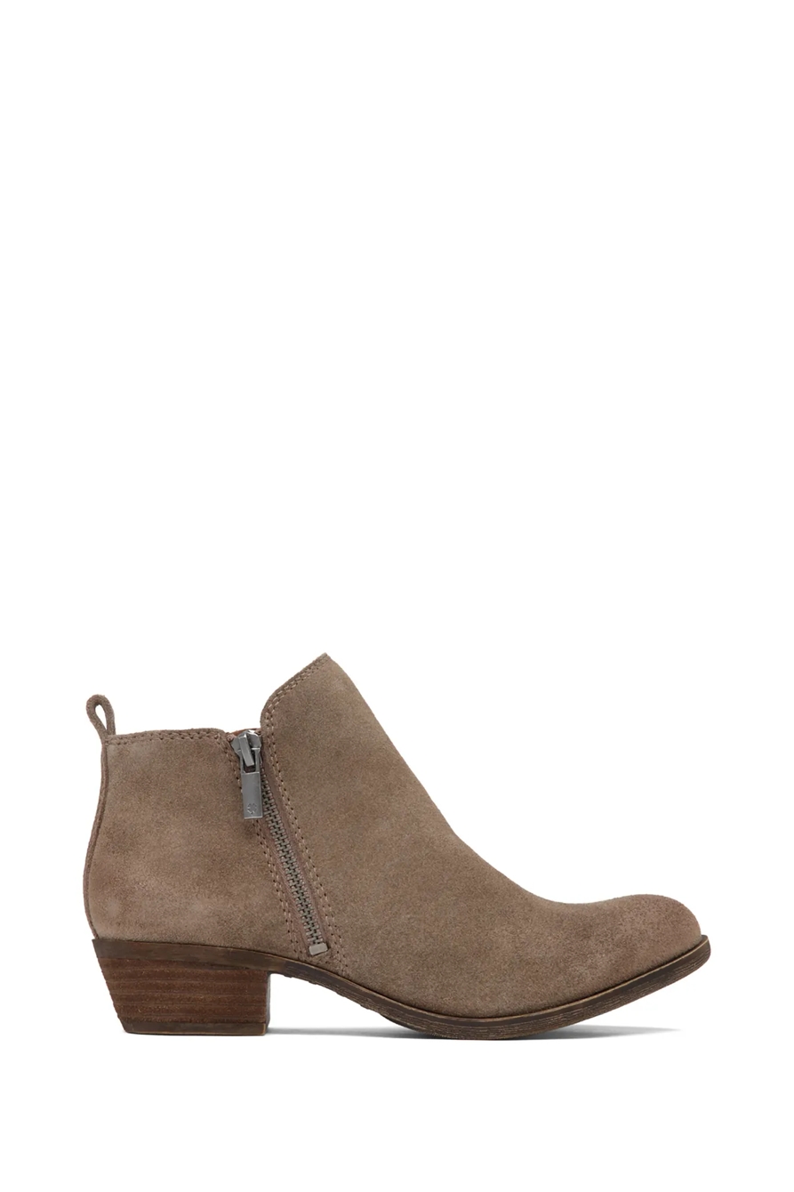 BASEL SUEDE FLAT BOOTIE, image 2