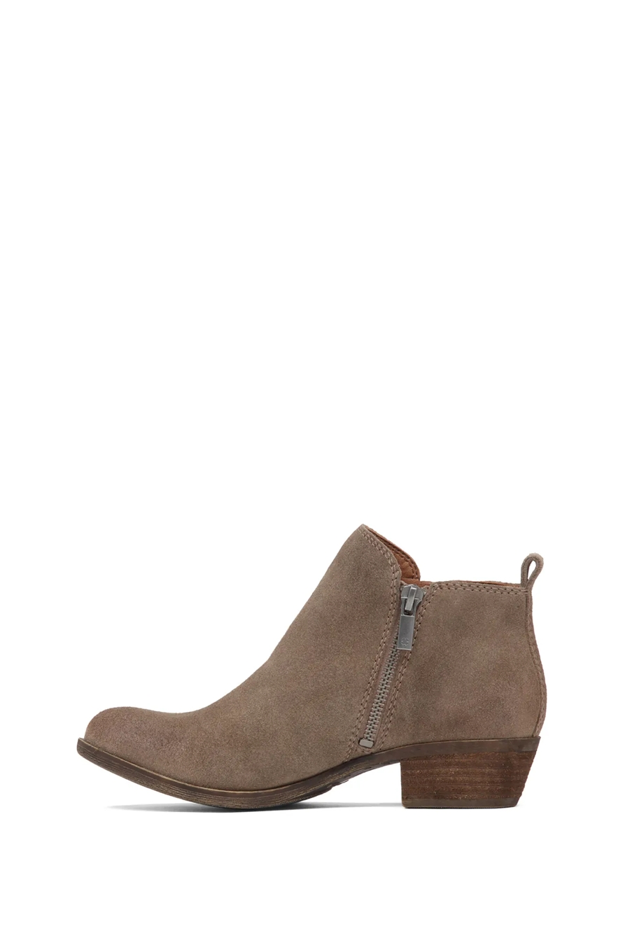 BASEL SUEDE FLAT BOOTIE, image 3