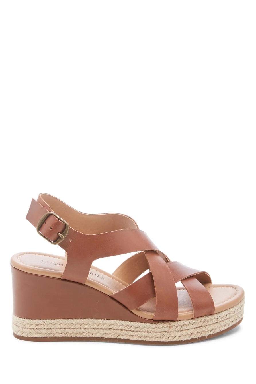 BAYMEER LEATHER ESPADRILLE WEDGE, image 2