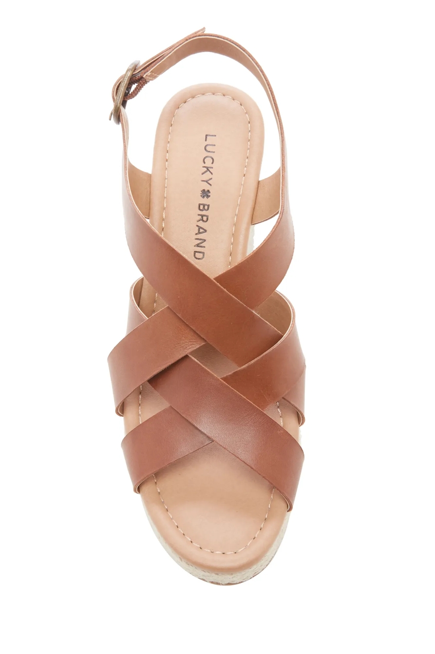 BAYMEER LEATHER ESPADRILLE WEDGE, image 4