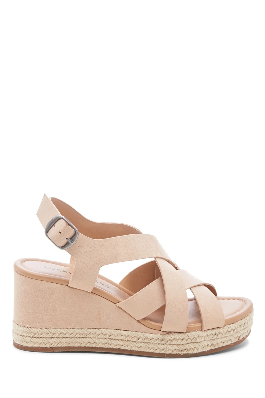 BAYMEER LEATHER ESPADRILLE WEDGE, image 2