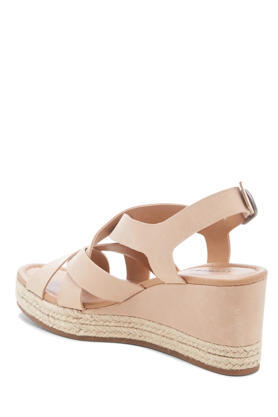 BAYMEER LEATHER ESPADRILLE WEDGE, image 6