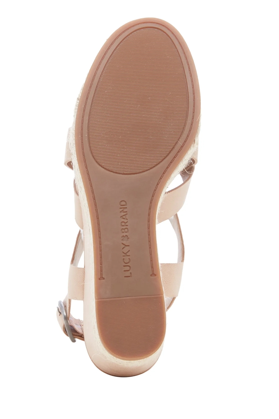 BAYMEER LEATHER ESPADRILLE WEDGE, image 8