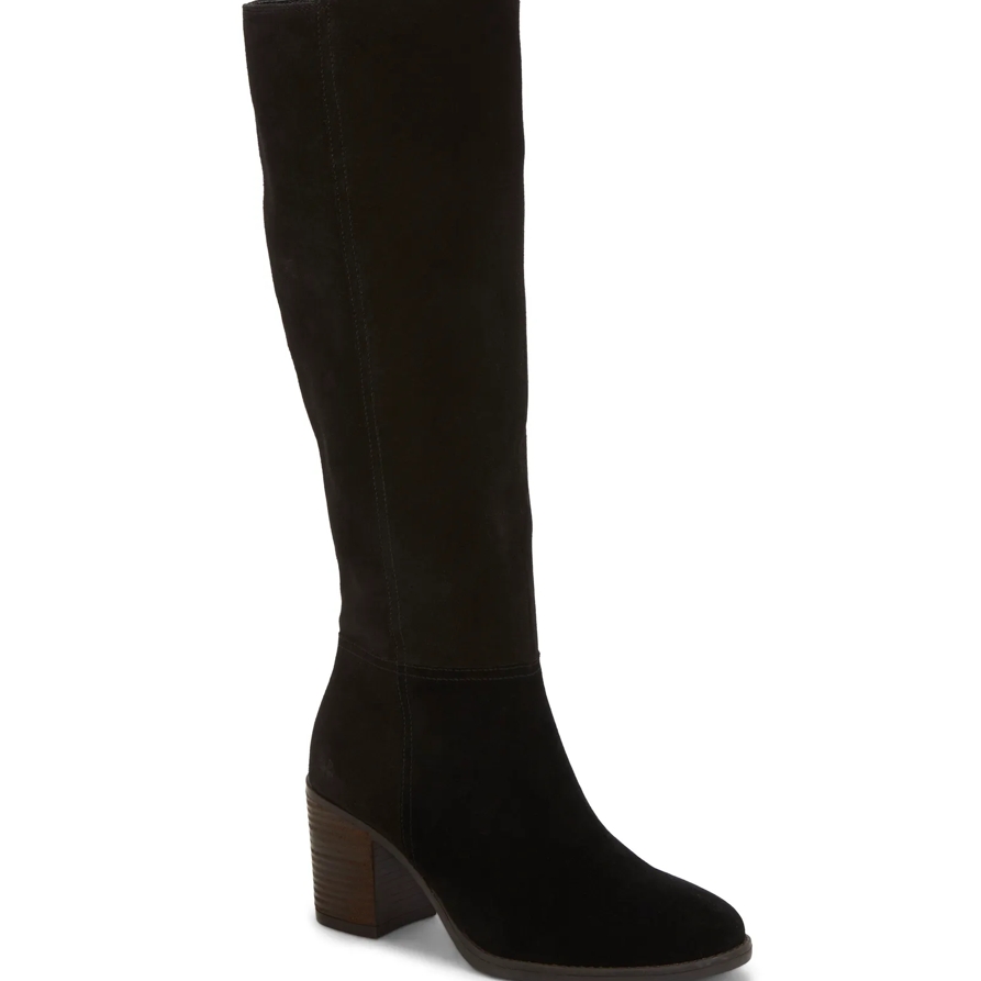 Lucky Brand Bonnay Knee-High Extra Wide Calf Boot - Women's Pants Denim Bootcut Jeans